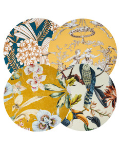 4 sottopiatti cotone: Maria Antonietta Giallo,...