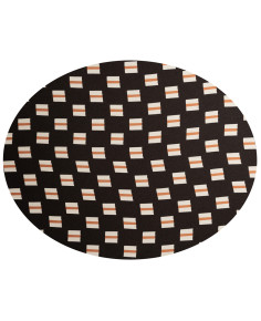 Sottopiatto Pattern Nero