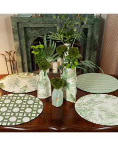 Tavola 23 in Cotone Verde 2