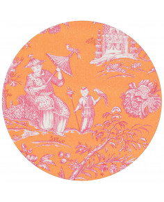 Sottopiatto Oriente Arancio