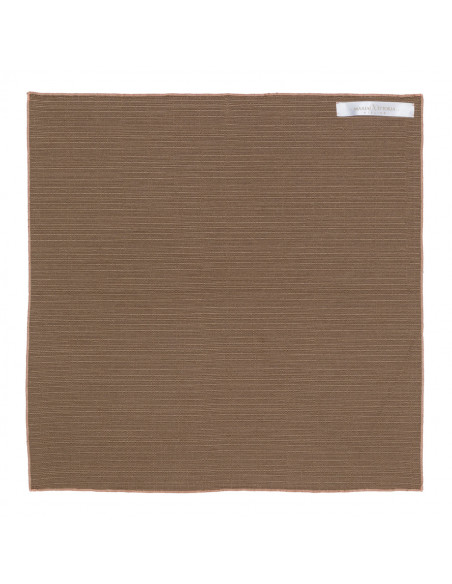 Tovagliolo Marrone Effetto Lino
