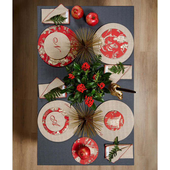 Tavola 10 Cotone Rosso