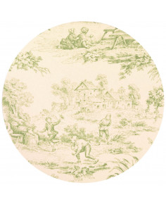4 sottopiatti cotone: Toile verde, Toile senape, Toile... 2