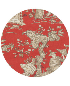 Set 3 Sottopiatti - Oriente Rosso 2
