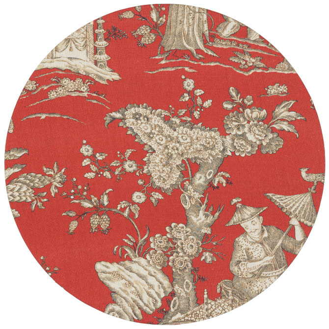 Set 3 Sottopiatti - Oriente Rosso