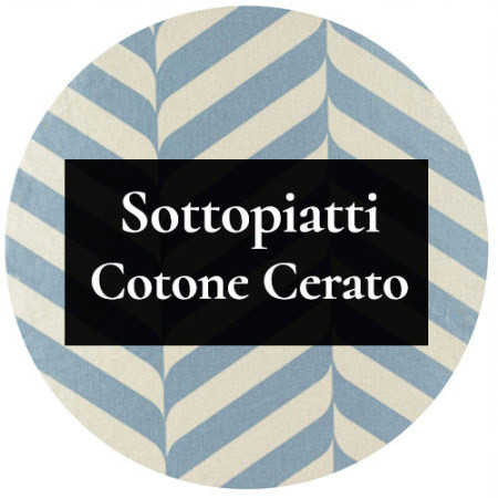 Sottopiatti cotone cerato